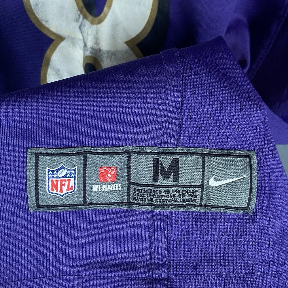 Nike Baltimore Ravens Lamar Jackson Jersey Mens Medium #8 On Field NFL Players - Picture 5 of 9
